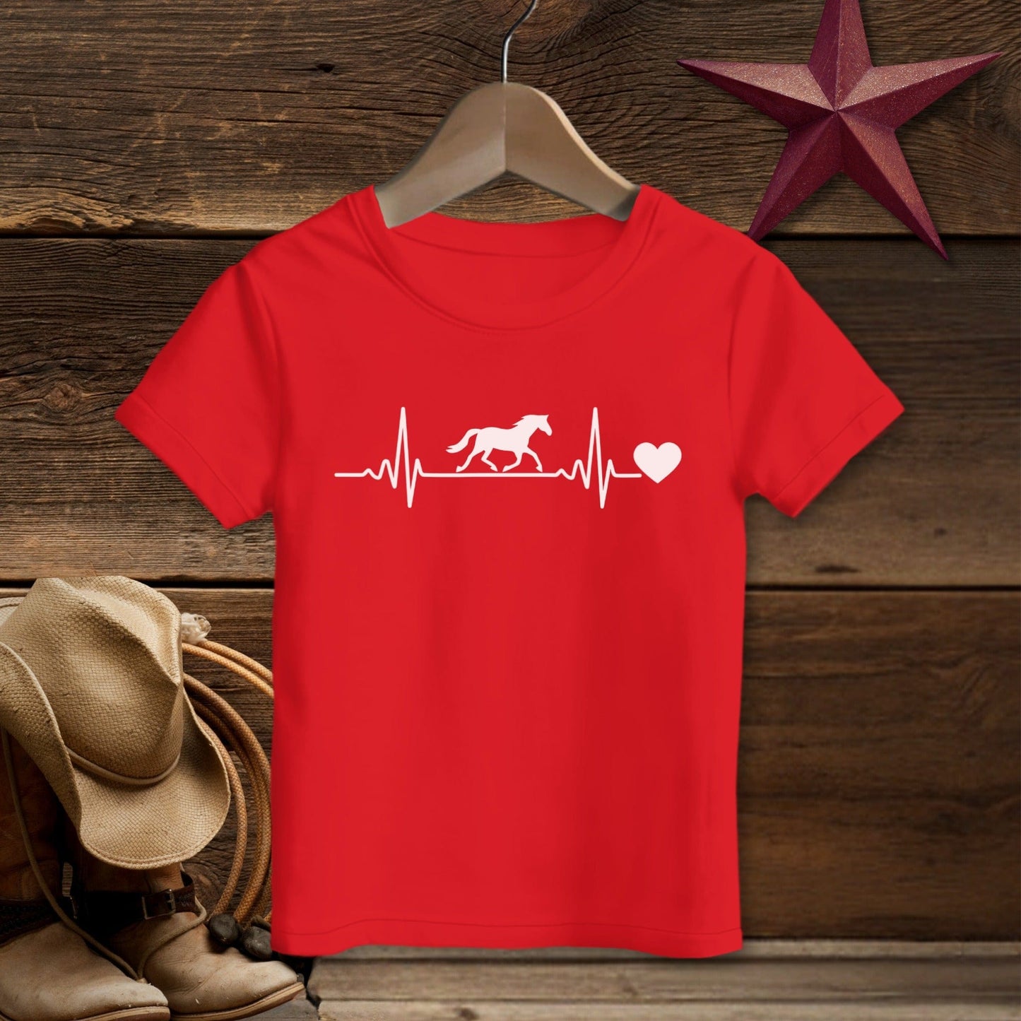 Horse Heartbeat T-Shirt (Toddler)