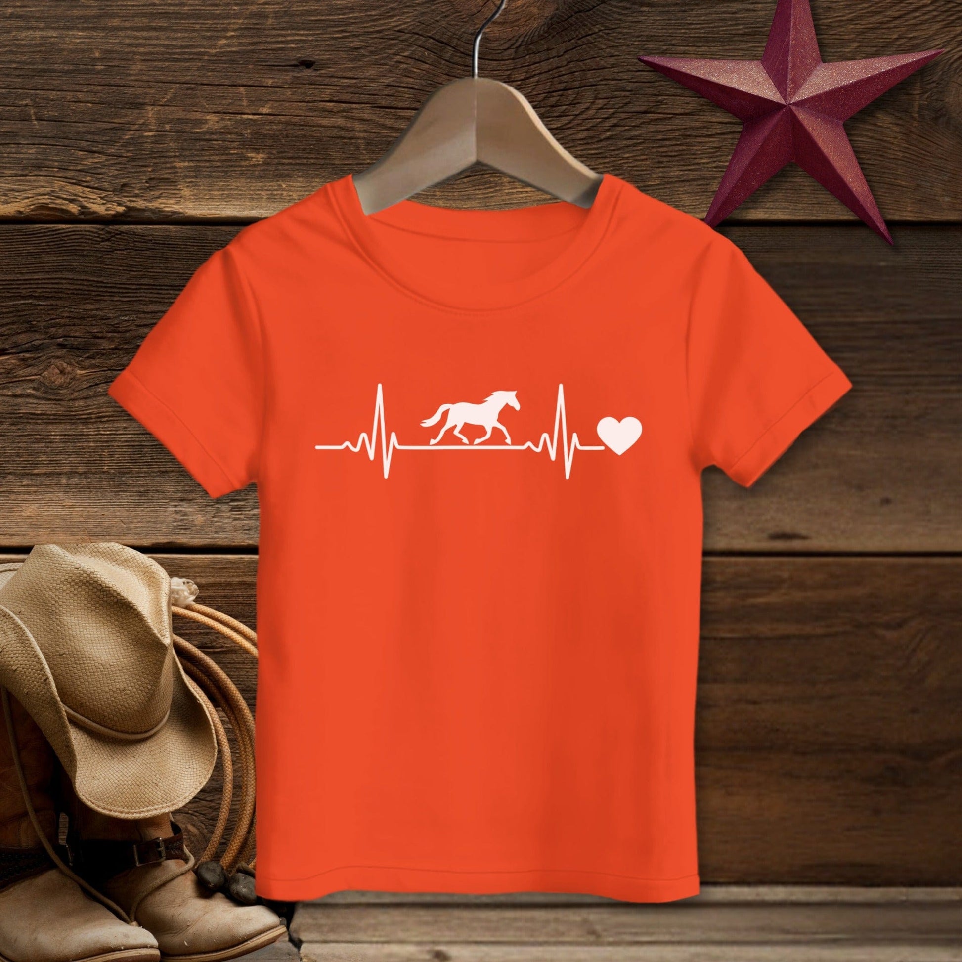Horse Heartbeat T-Shirt (Toddler)