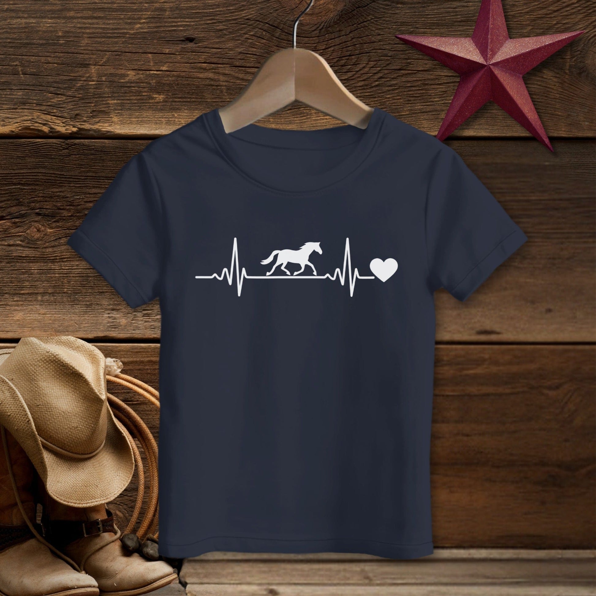 Horse Heartbeat T-Shirt (Toddler)