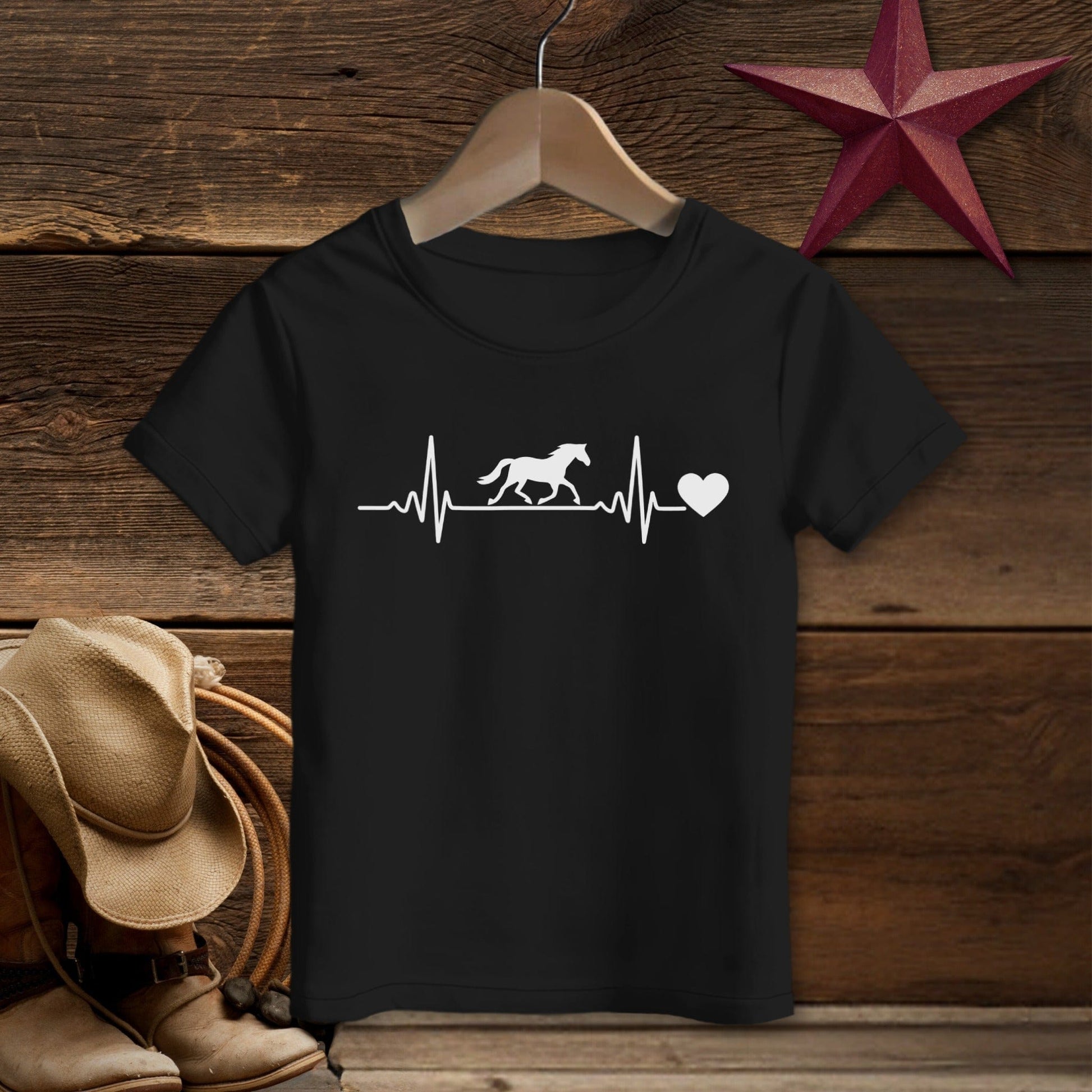 Horse Heartbeat T-Shirt (Toddler)