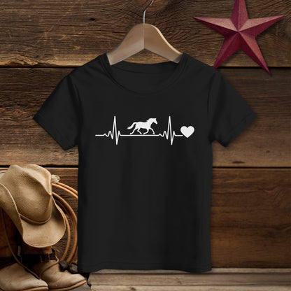 Horse Heartbeat T-Shirt (Toddler)