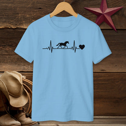 Horse Heartbeat T-Shirt (Youth)