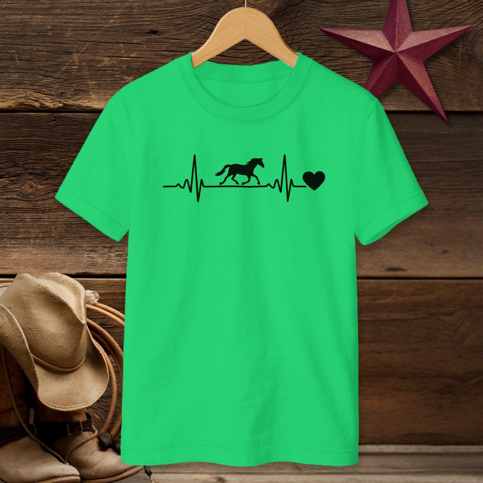 Horse Heartbeat T-Shirt (Youth)