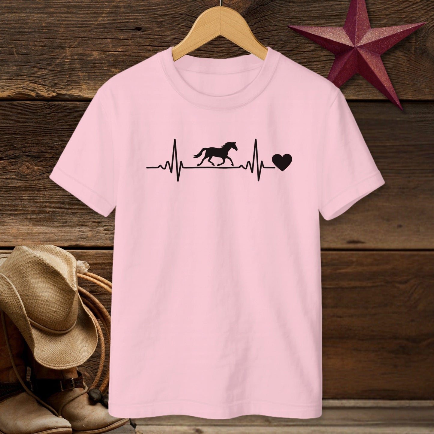 Horse Heartbeat T-Shirt (Youth)