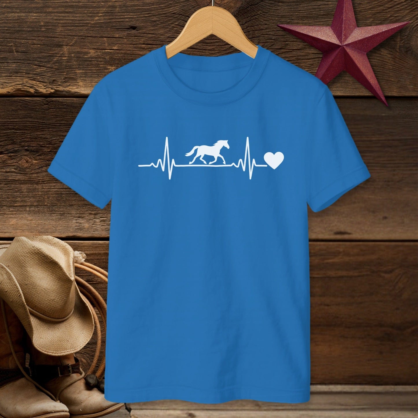 Horse Heartbeat T-Shirt (Youth)