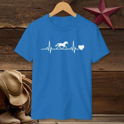 Horse Heartbeat T-Shirt (Youth)