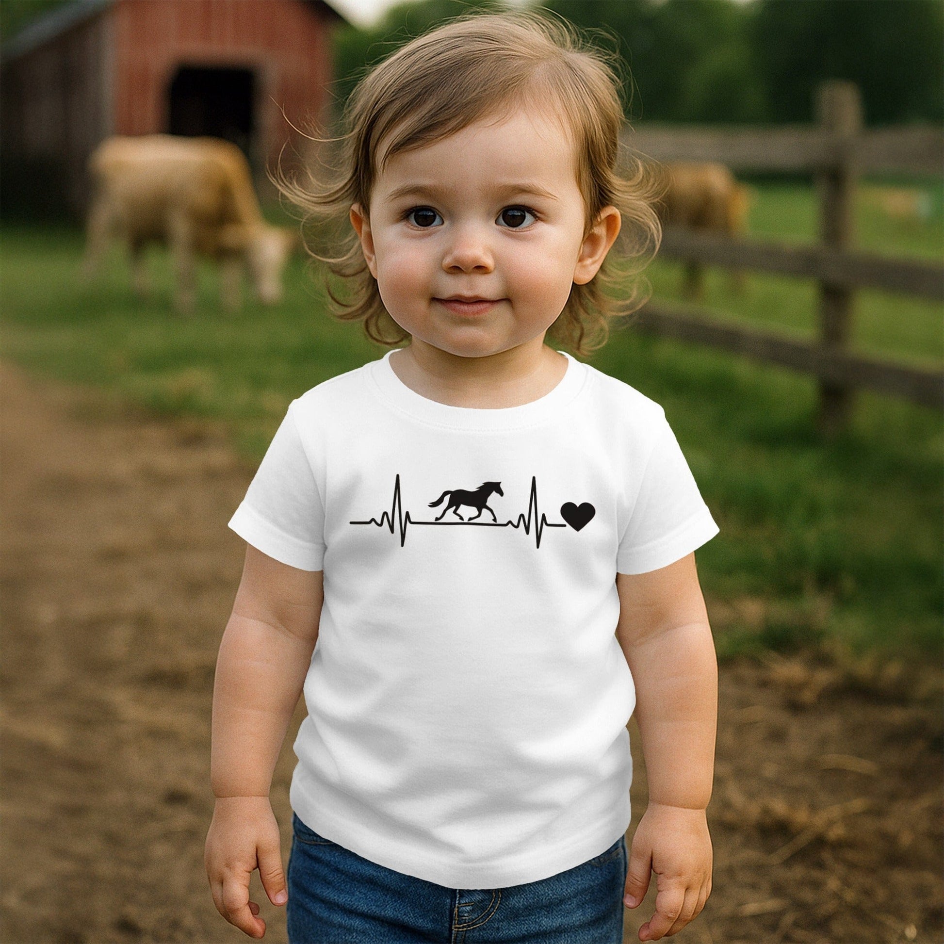 Horse Heartbeat T-shirt (Toddler)