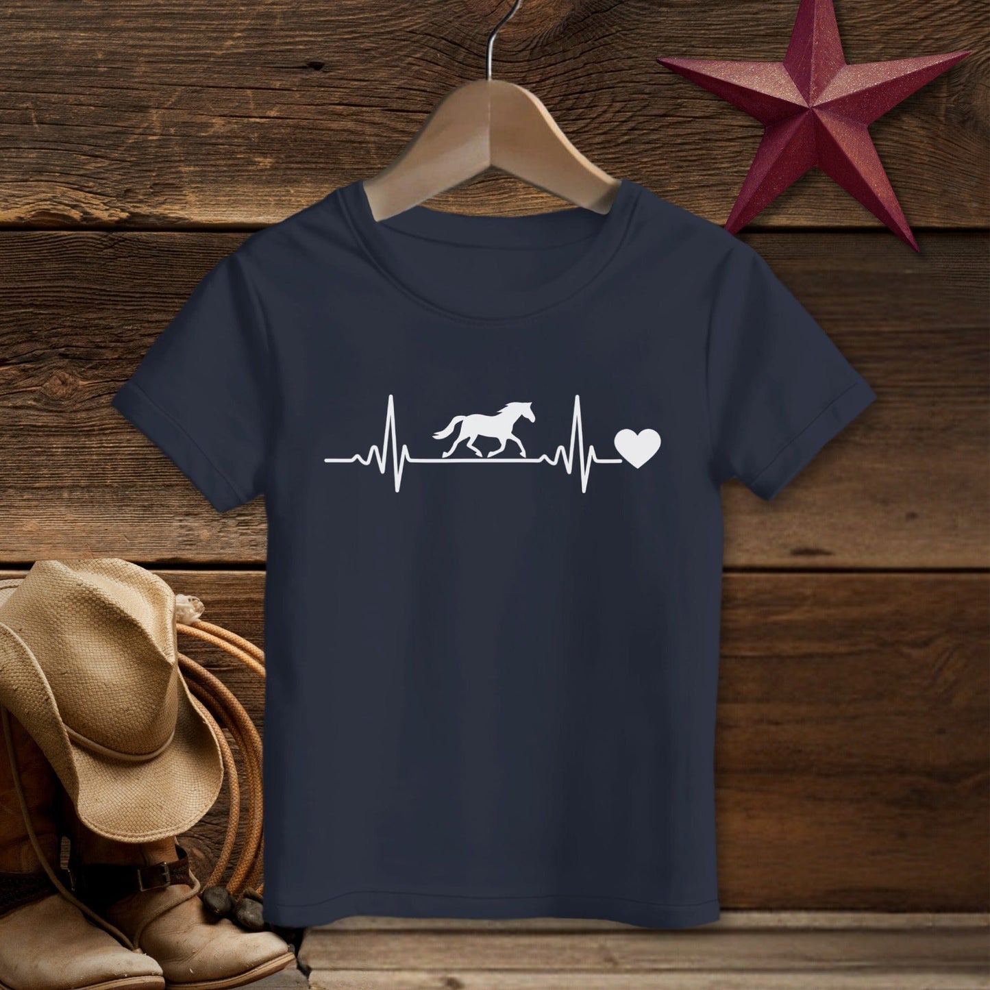 Horse Heartbeat T-shirt (Toddler)