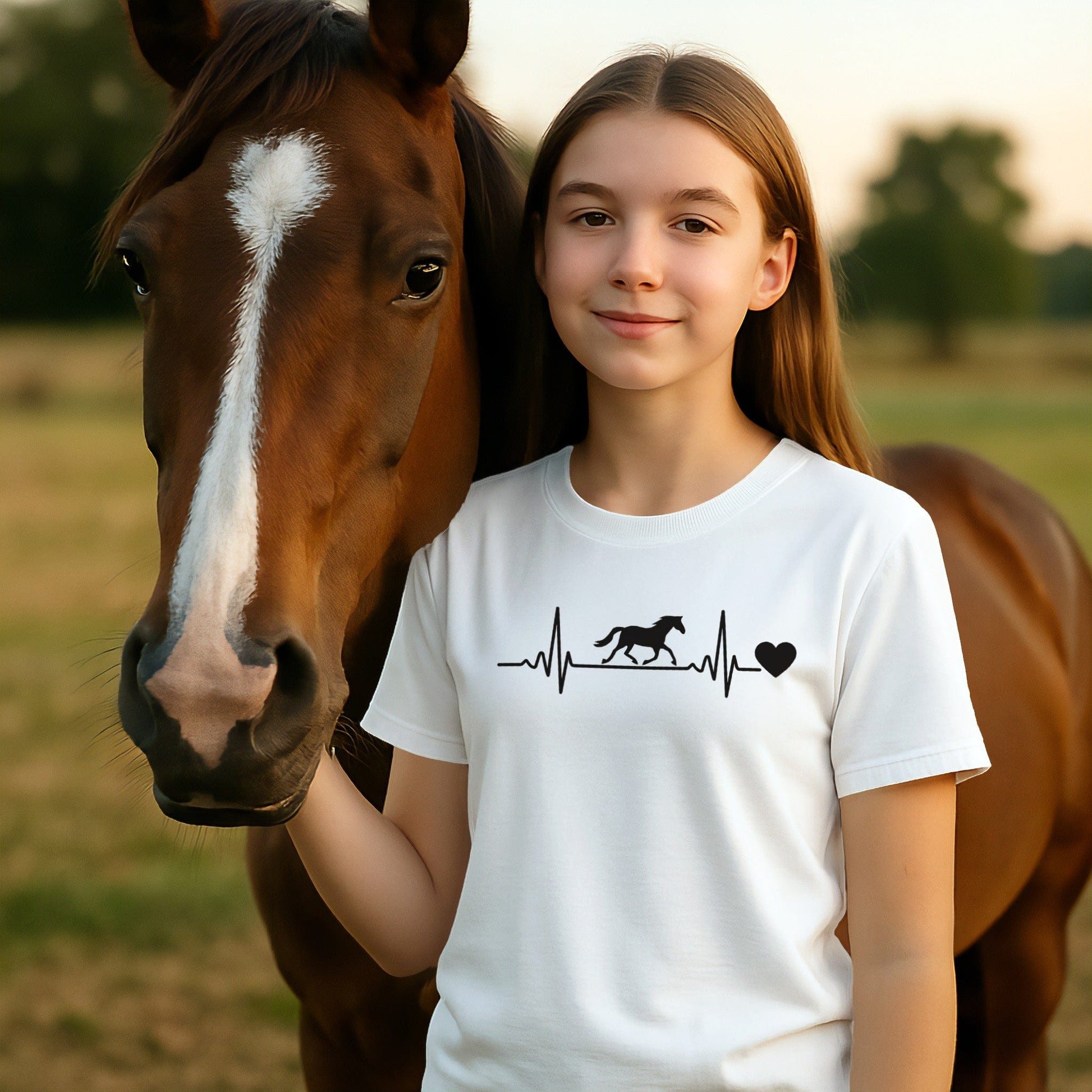 Horse Heartbeat T-shirt (Youth)