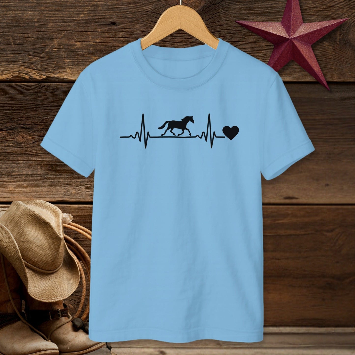Horse Heartbeat T-shirt (Youth)