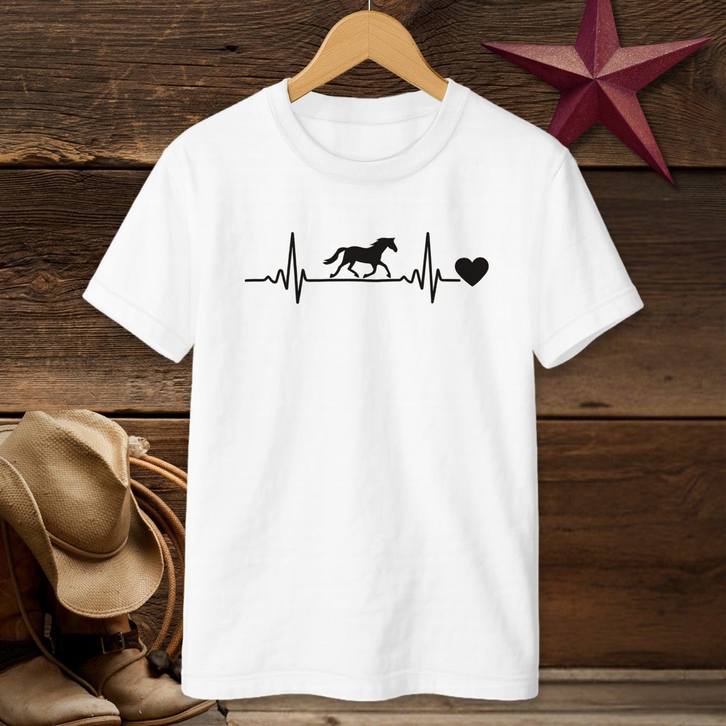 Horse Heartbeat T-shirt (Youth)