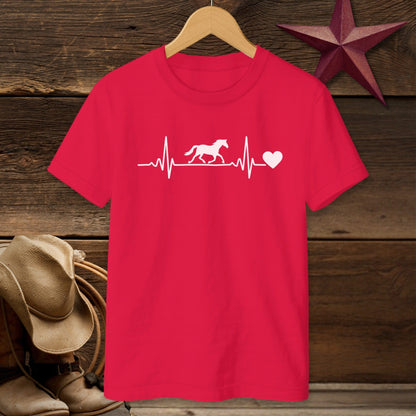Horse Heartbeat T-shirt (Youth)