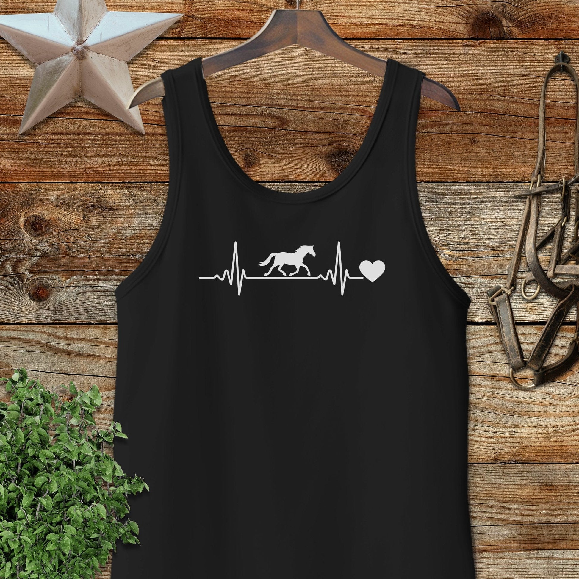 Horse Heartbeat Tank Top