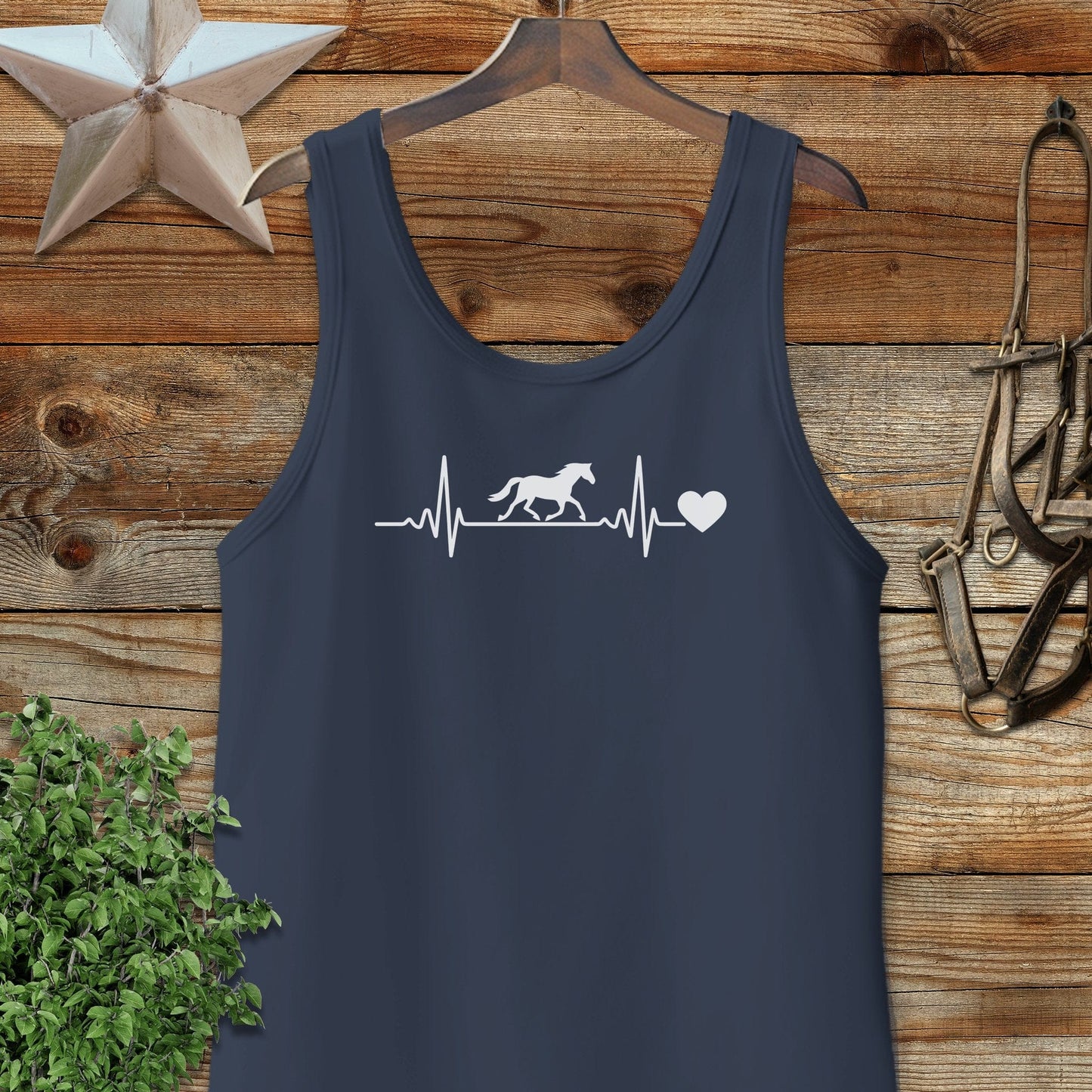 Horse Heartbeat Tank Top