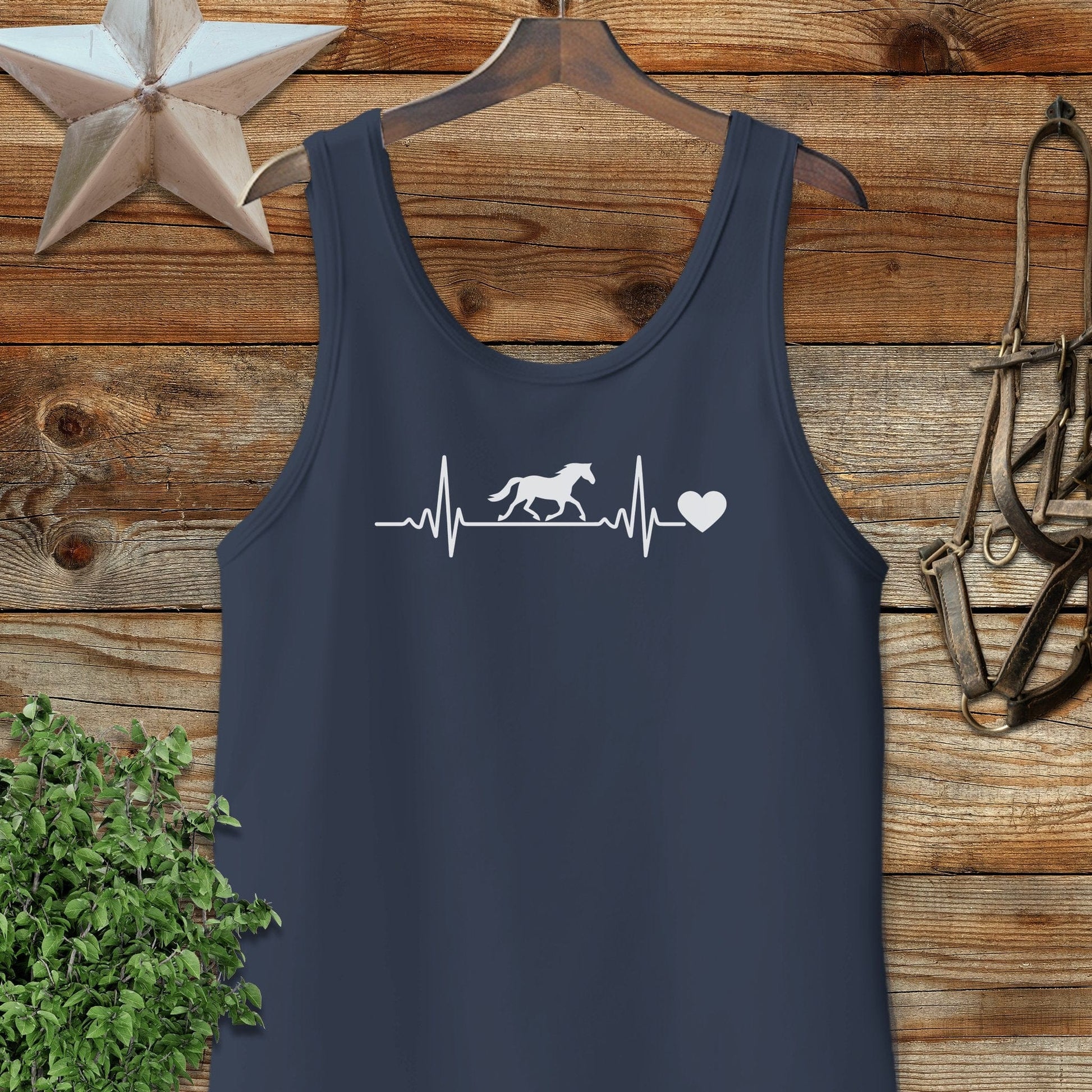 Horse Heartbeat Tank Top
