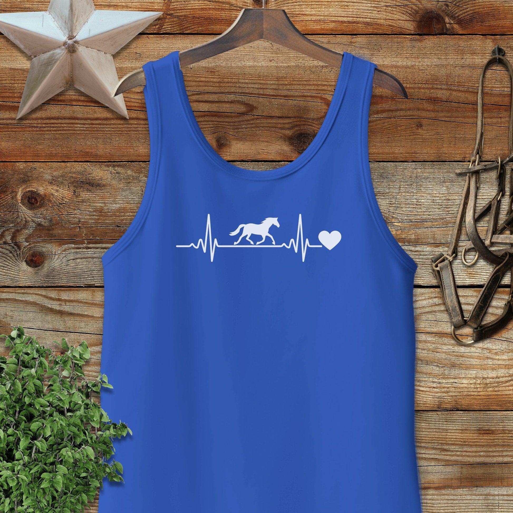Horse Heartbeat Tank Top