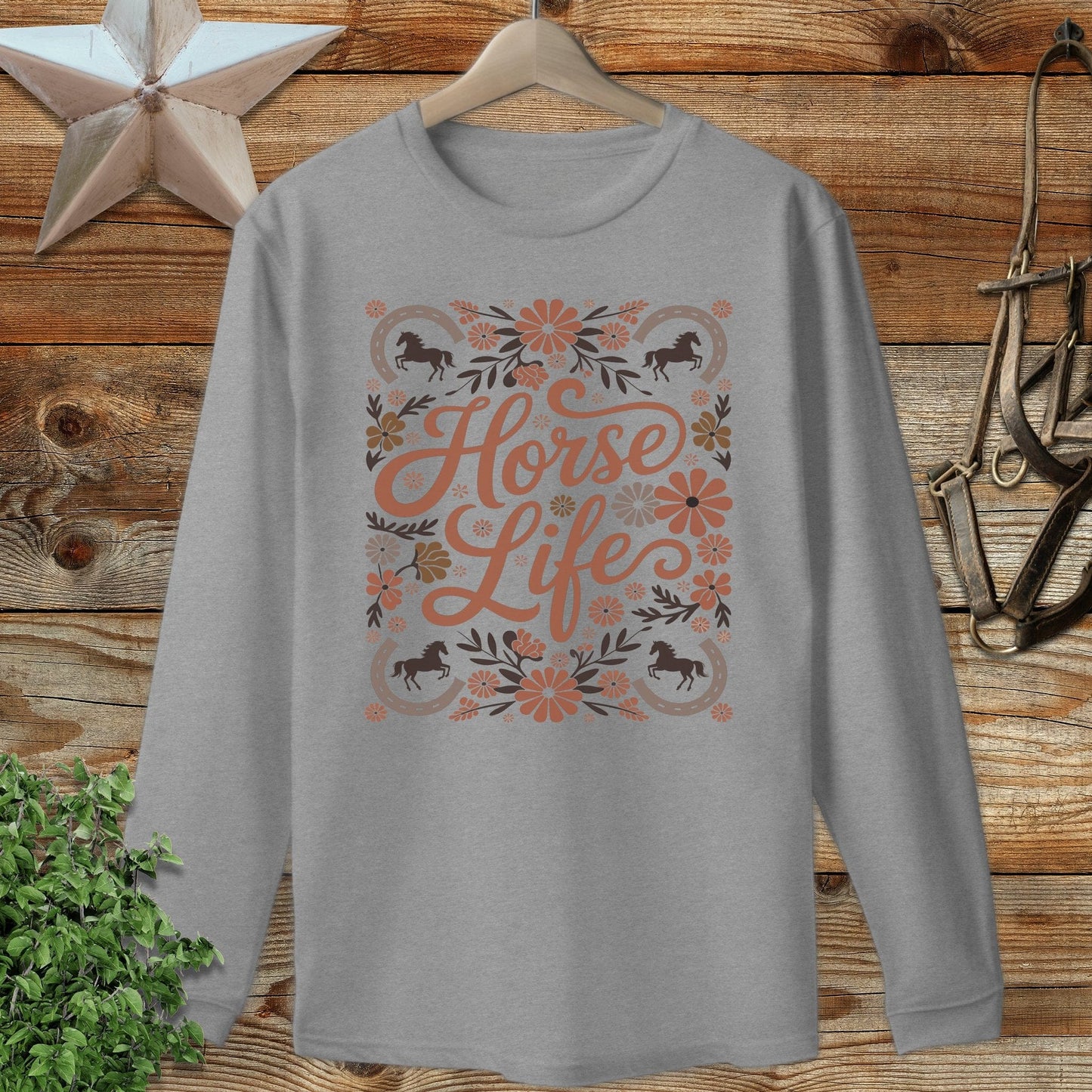 Horse Life Long Sleeve Tee