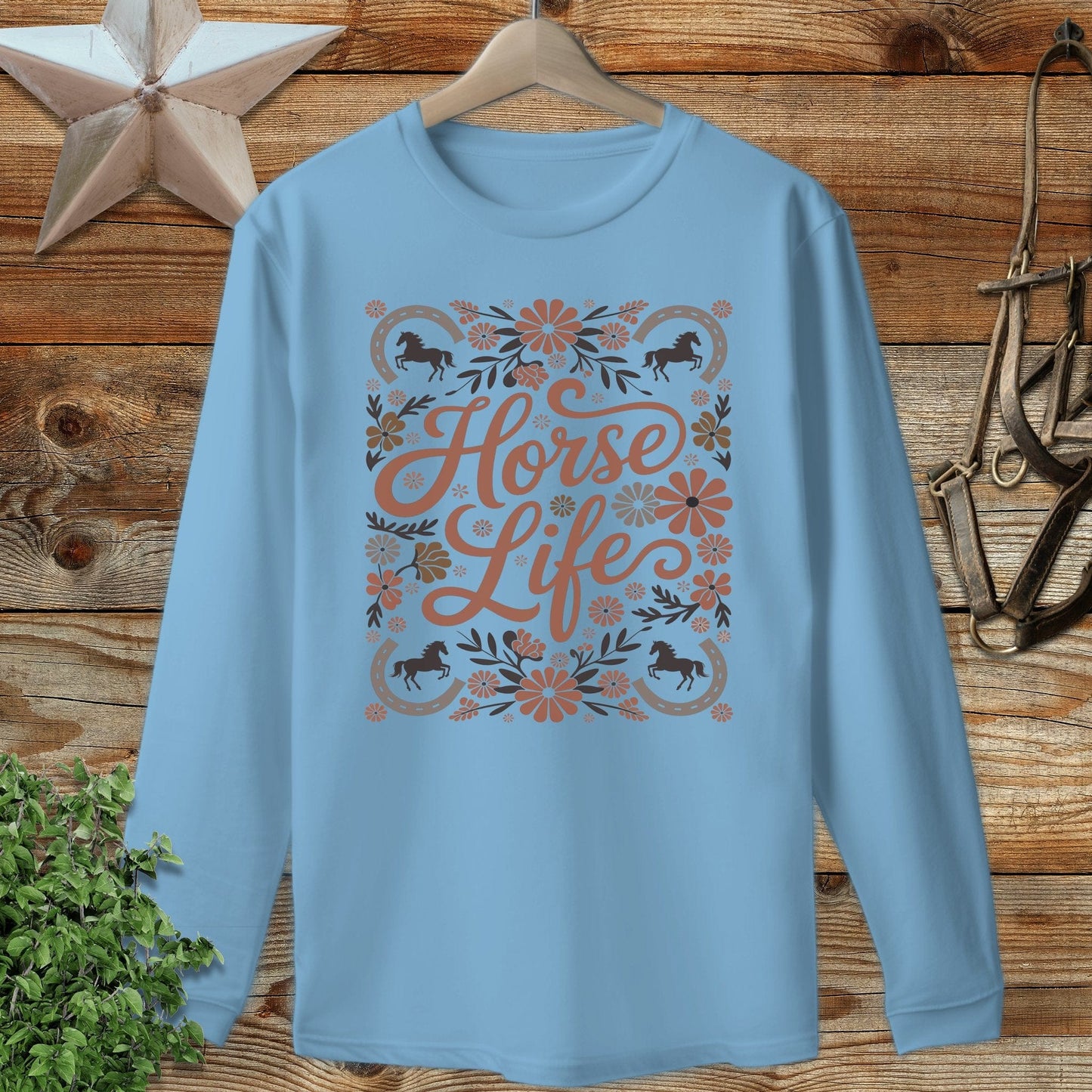 Horse Life Long Sleeve Tee