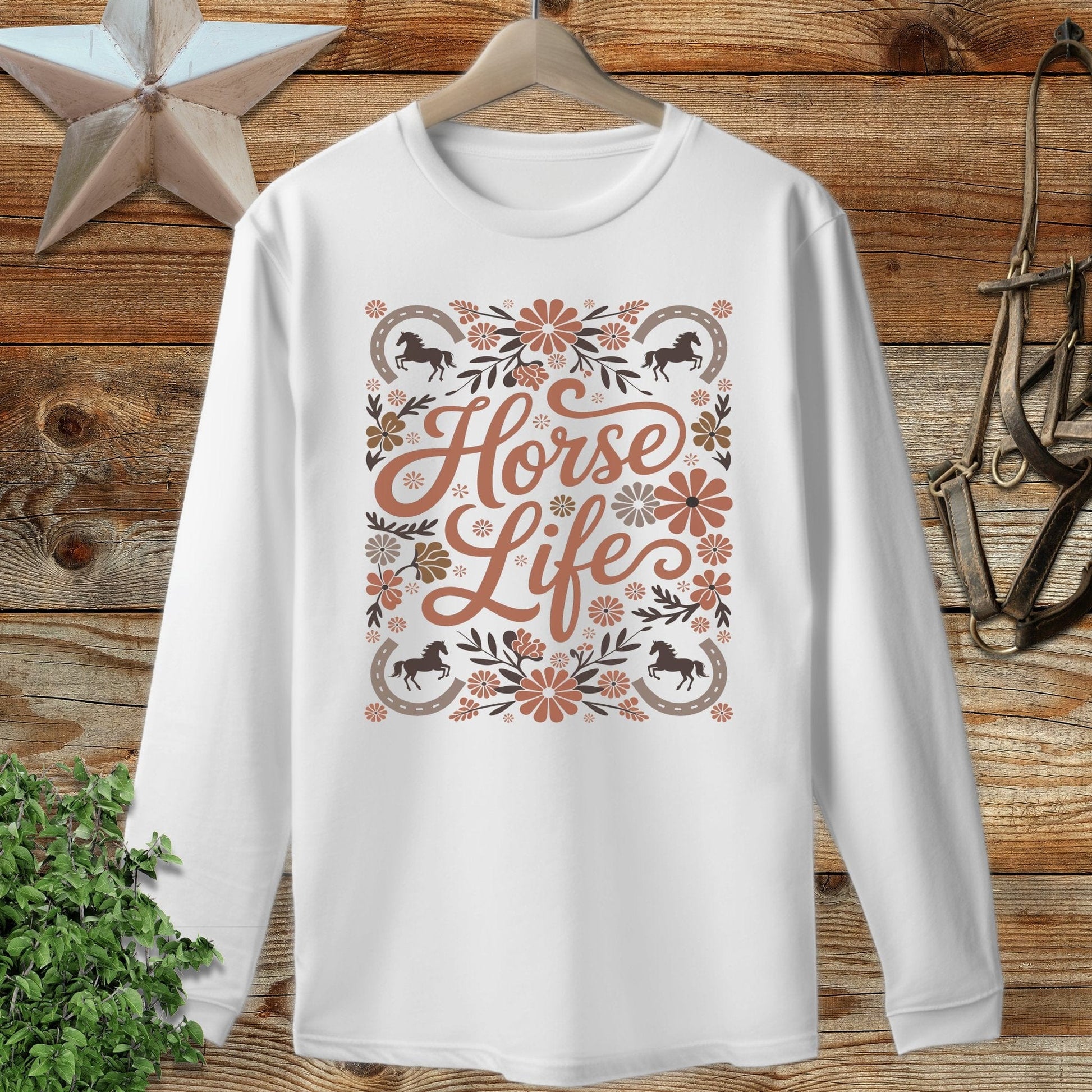 Horse Life Long Sleeve Tee