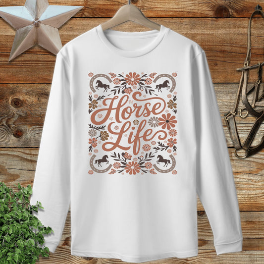 Horse Life Long Sleeve Tee