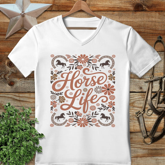 Horse Life V-neck
