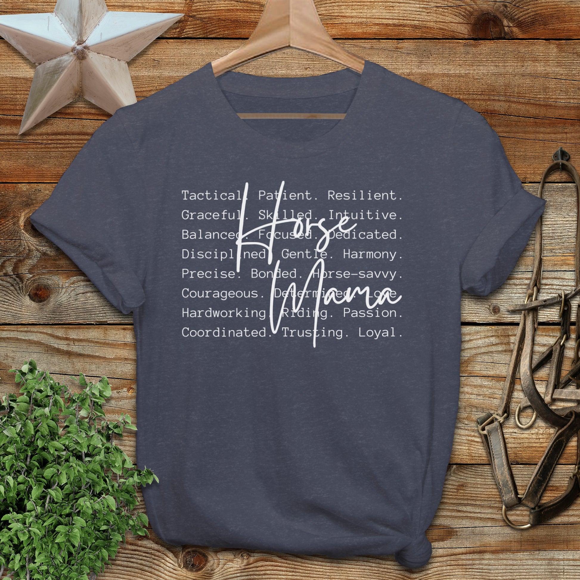Horse Mama Words Softstyle Tee