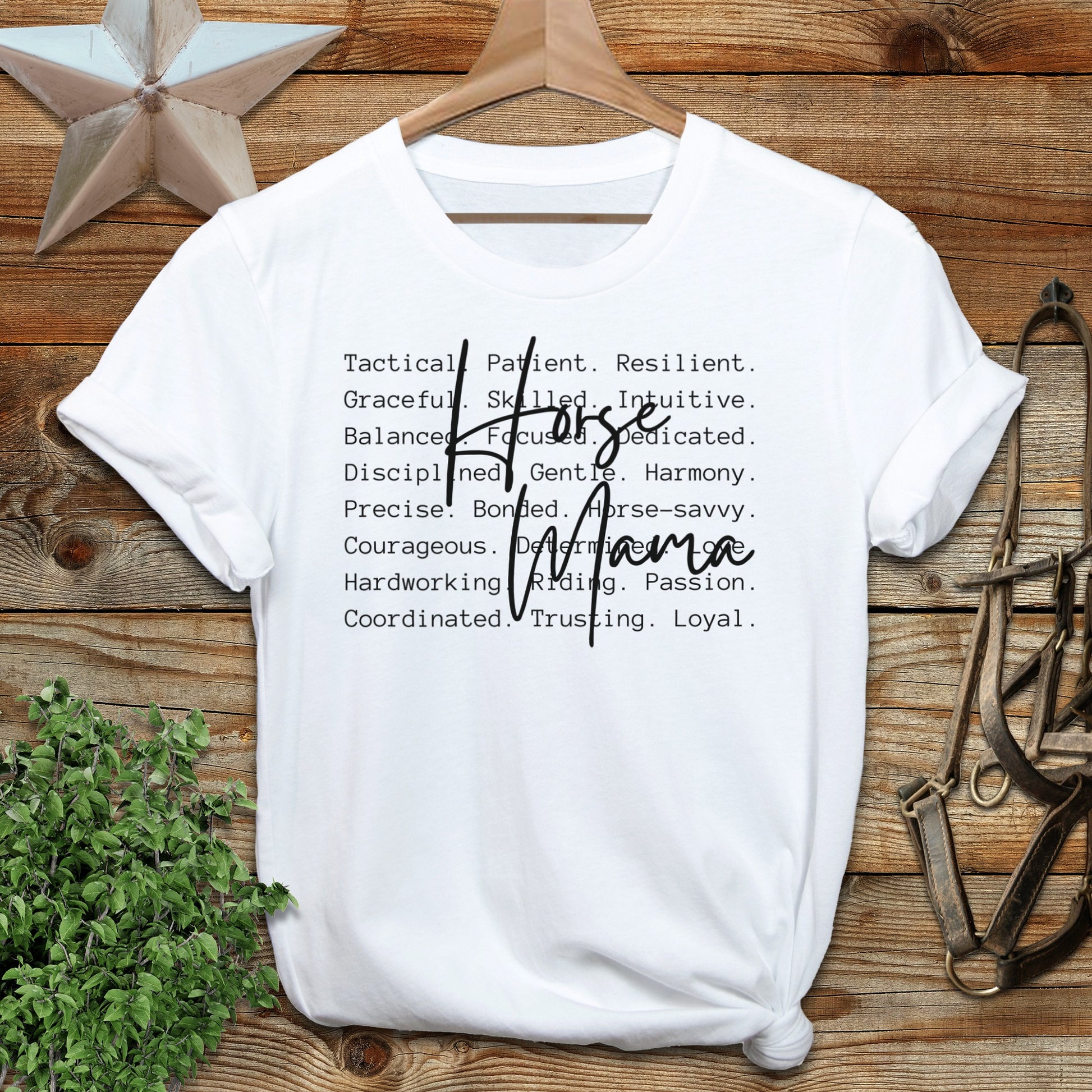 Horse Mama Words T-Shirt