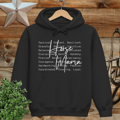 Horse Mana Words Hoodie