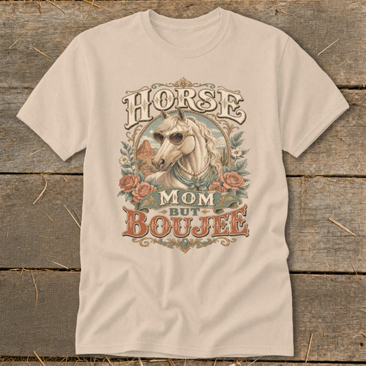 Horse Mom but Boujee Classic Tee