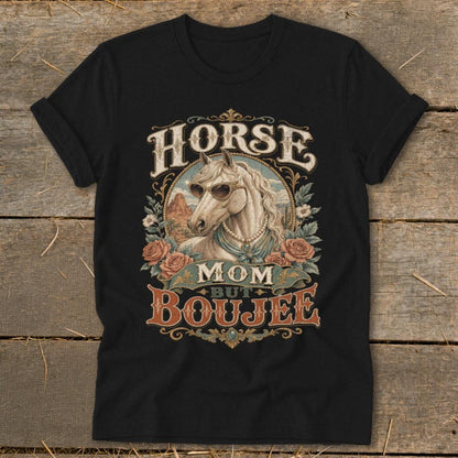 Horse Mom but Boujee Softstyle Tee