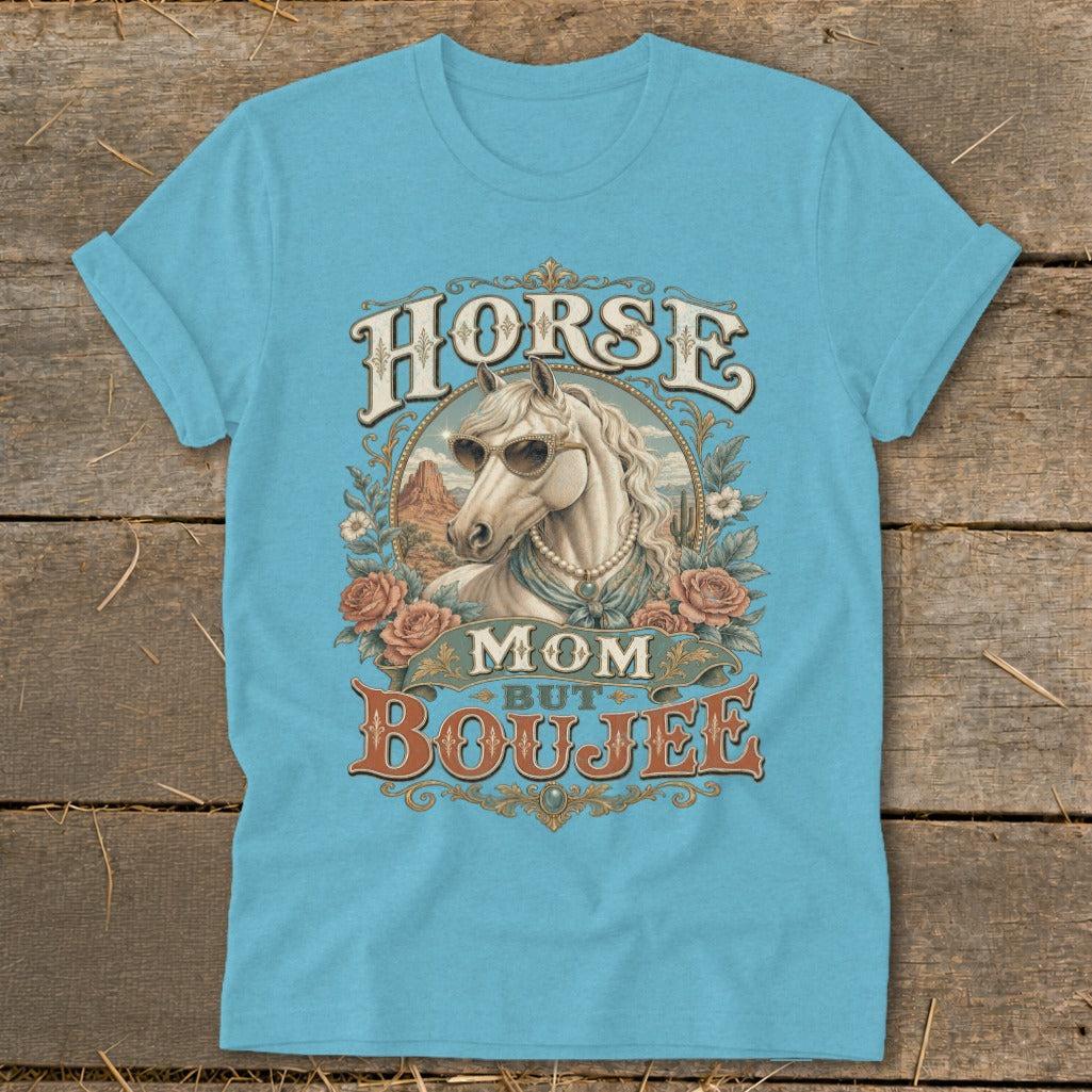 Horse Mom but Boujee Softstyle Tee
