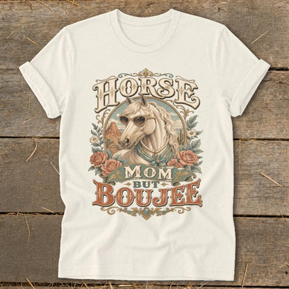 Horse Mom but Boujee Softstyle Tee
