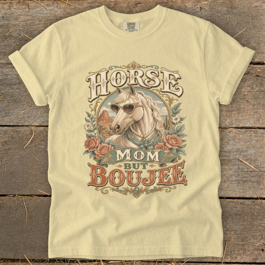 Horse Mom but Buoujee Signature Tee