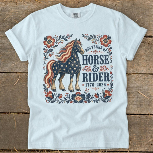 Horse & Rider Heavyweight Tee