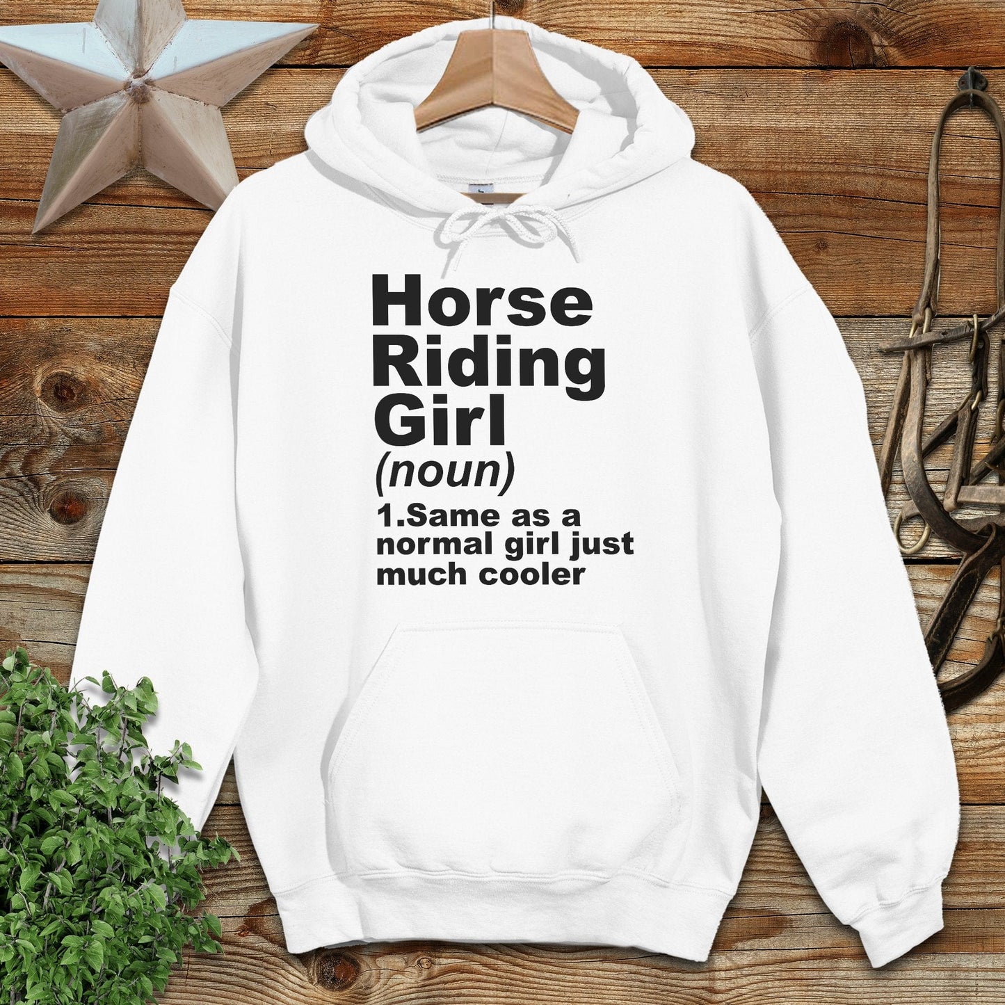 Horse Riding Girl Hoodie