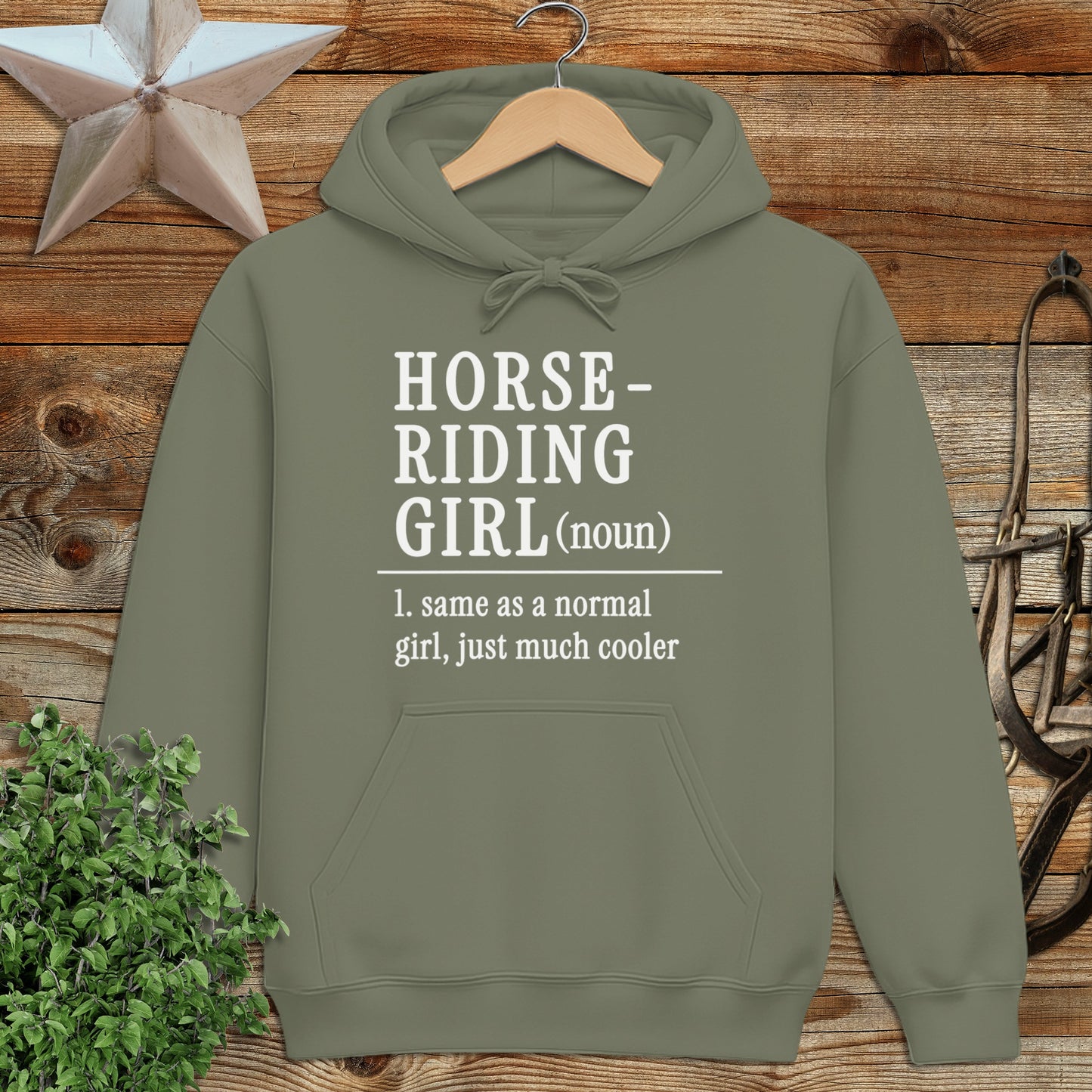 Horse Riding Girl Hoodie