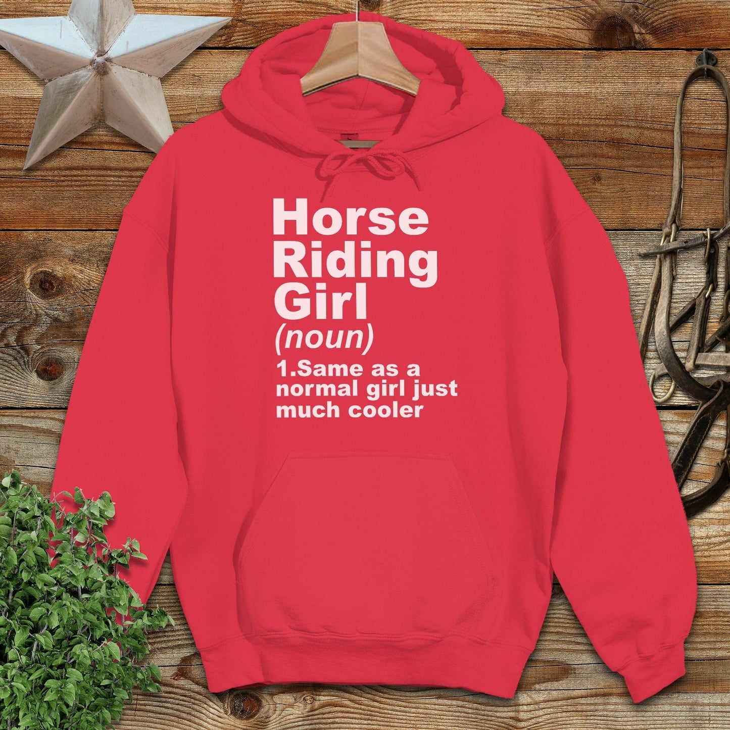 Horse Riding Girl Hoodie