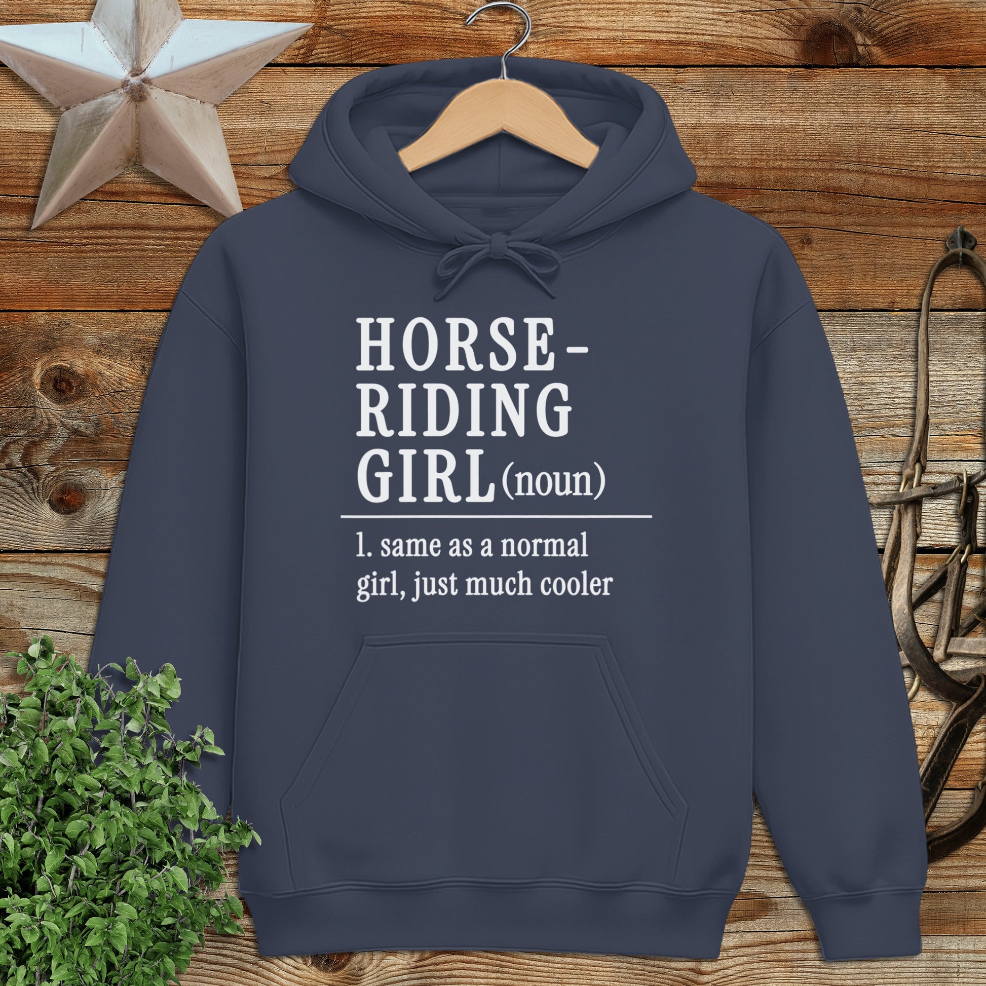 Horse Riding Girl Hoodie