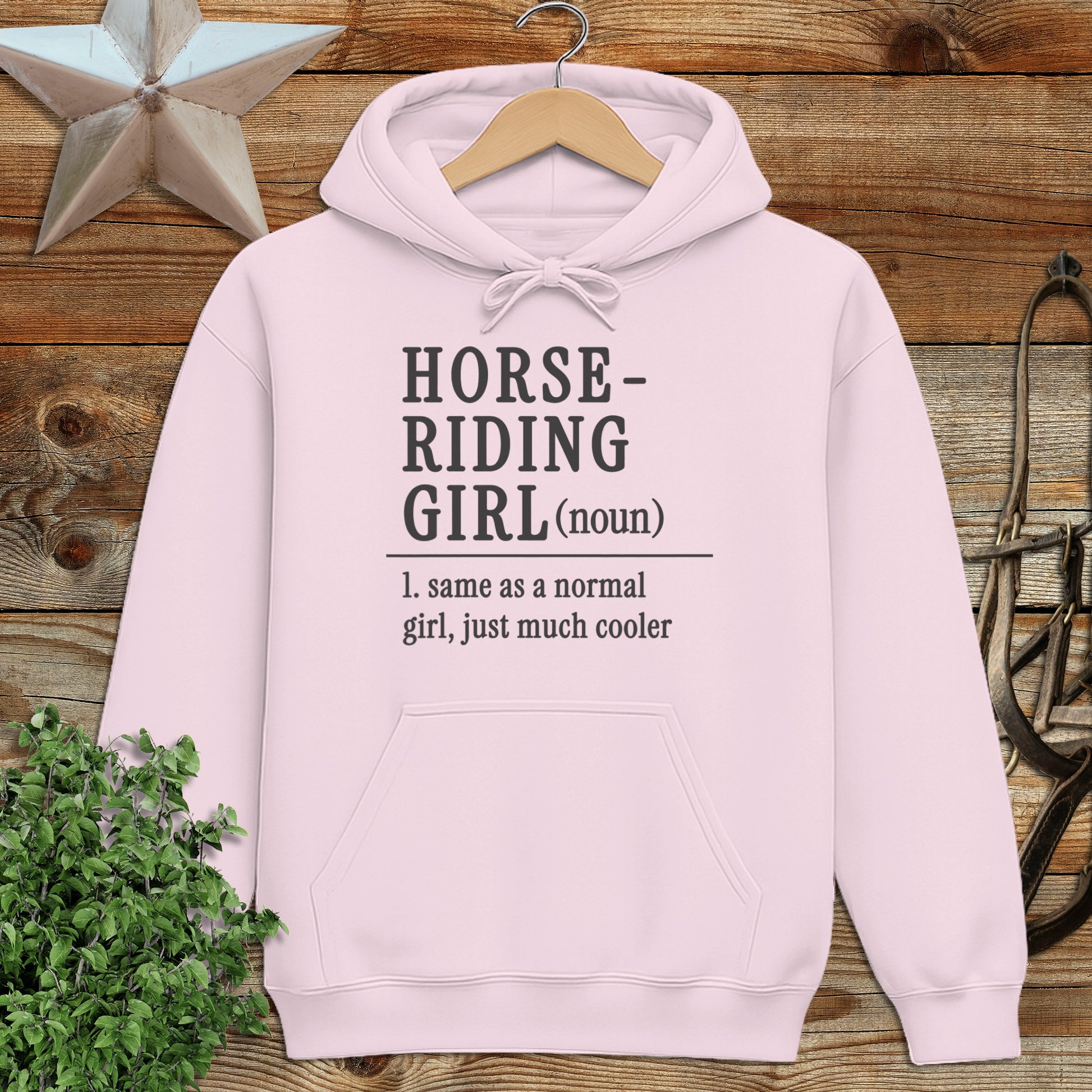 Horse Riding Girl Hoodie