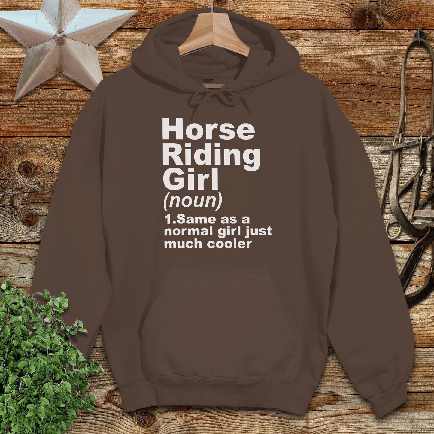 Horse Riding Girl Hoodie