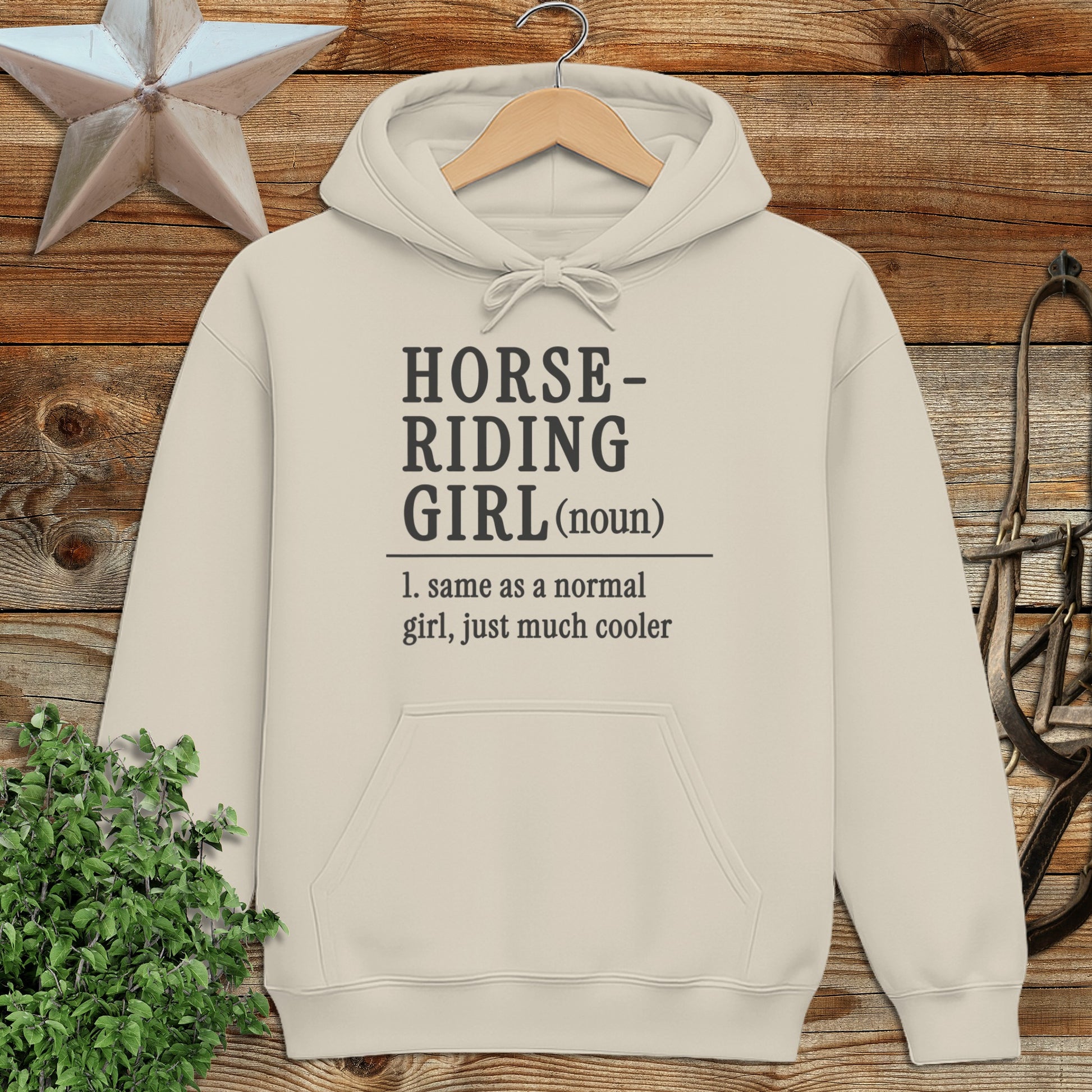 Horse Riding Girl Hoodie