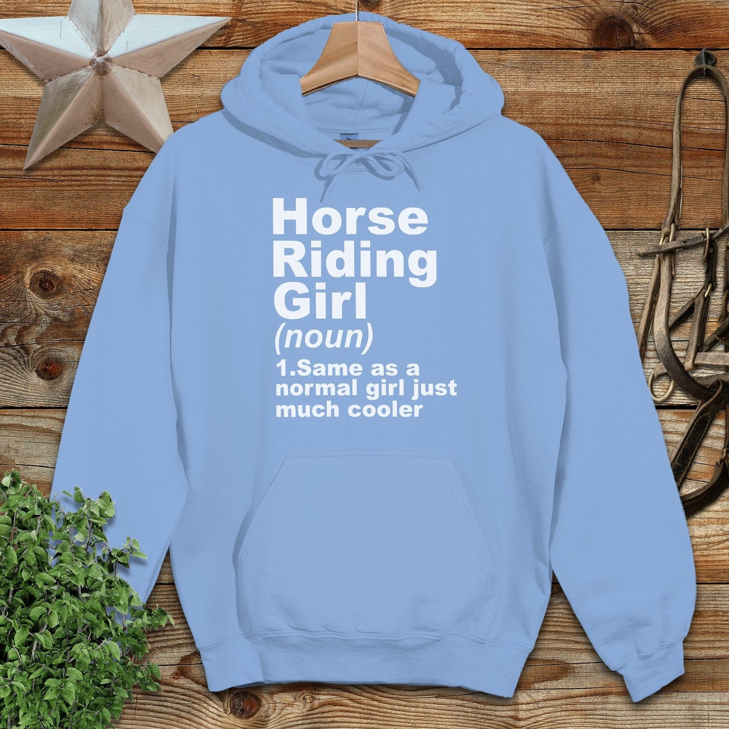Horse Riding Girl Hoodie