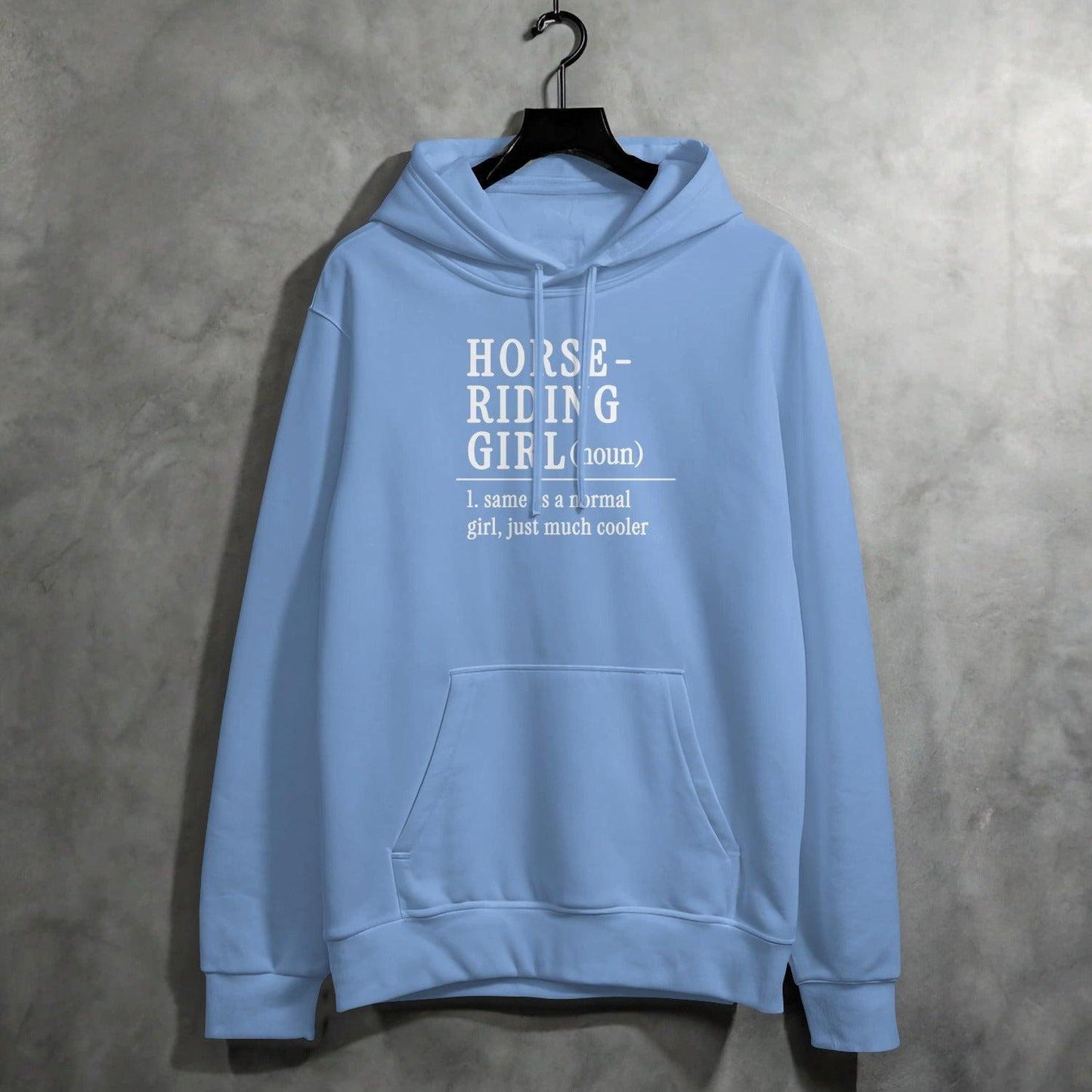 Horse Riding Girl Hoodie