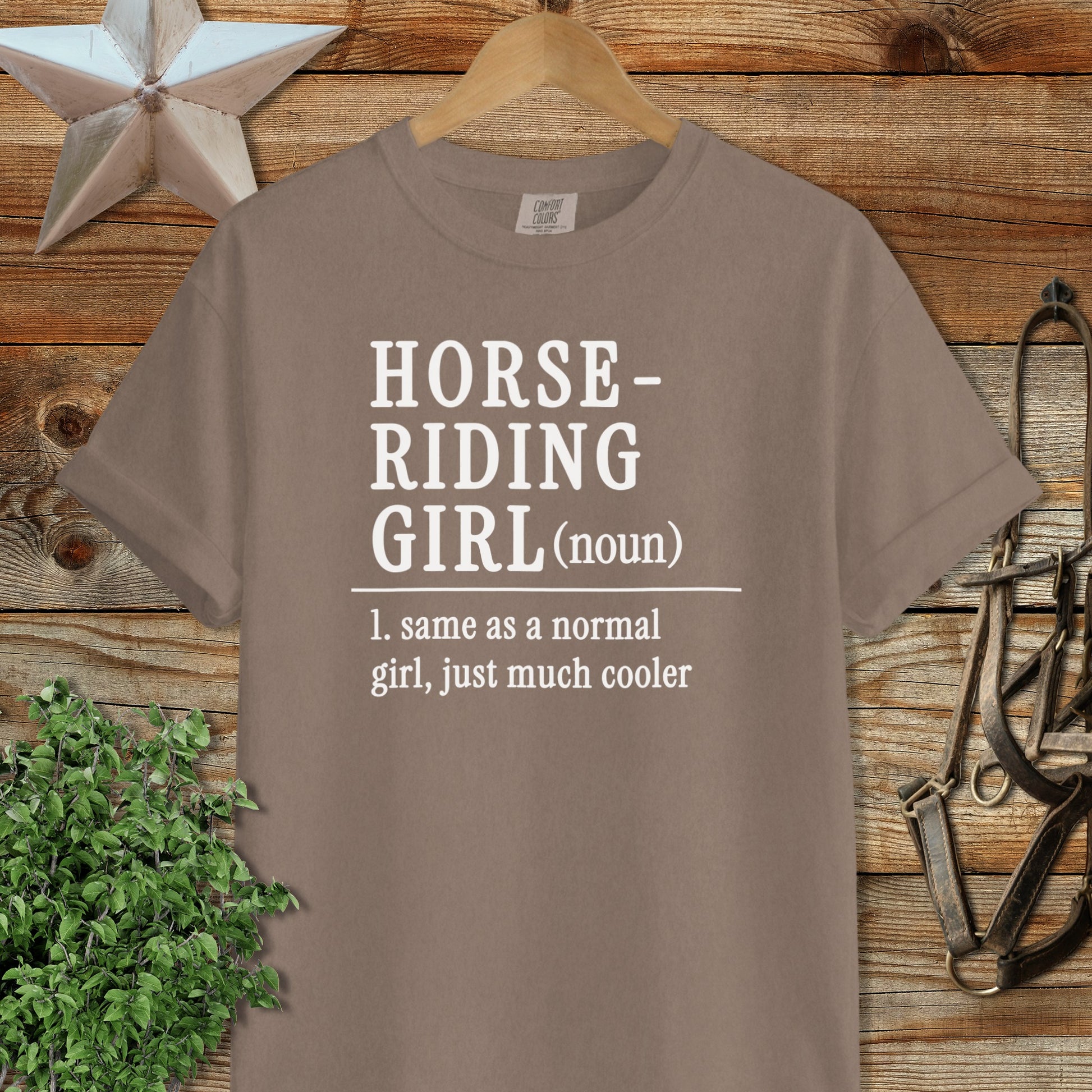 Horse Riding Girl Signature Tee