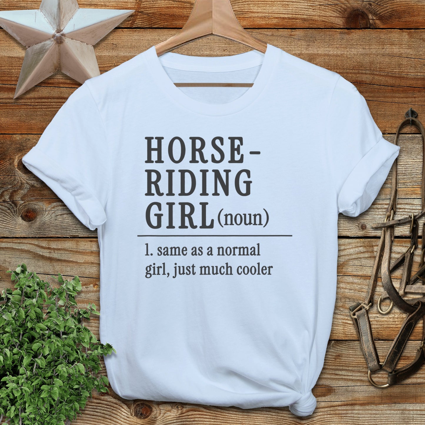 Horse Riding Girl Softstyle Tee