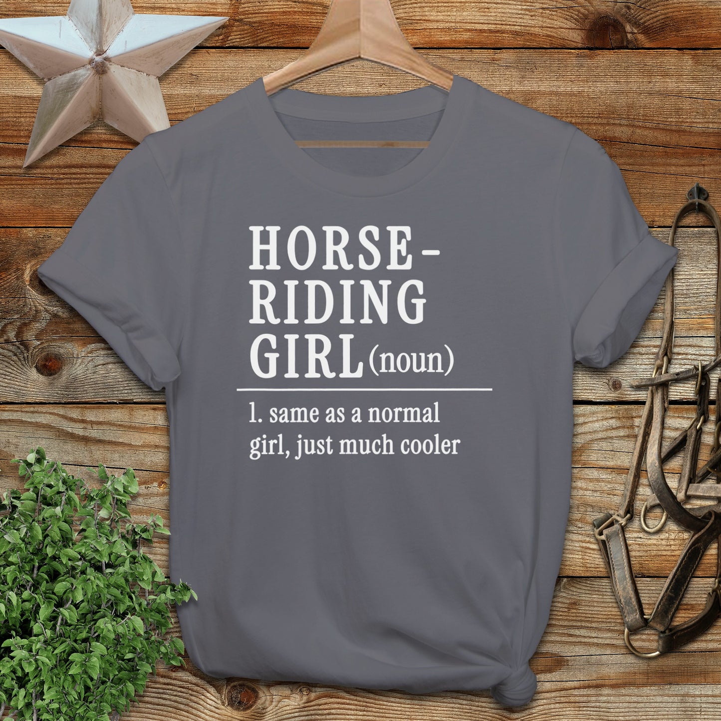 Horse Riding Girl Softstyle Tee