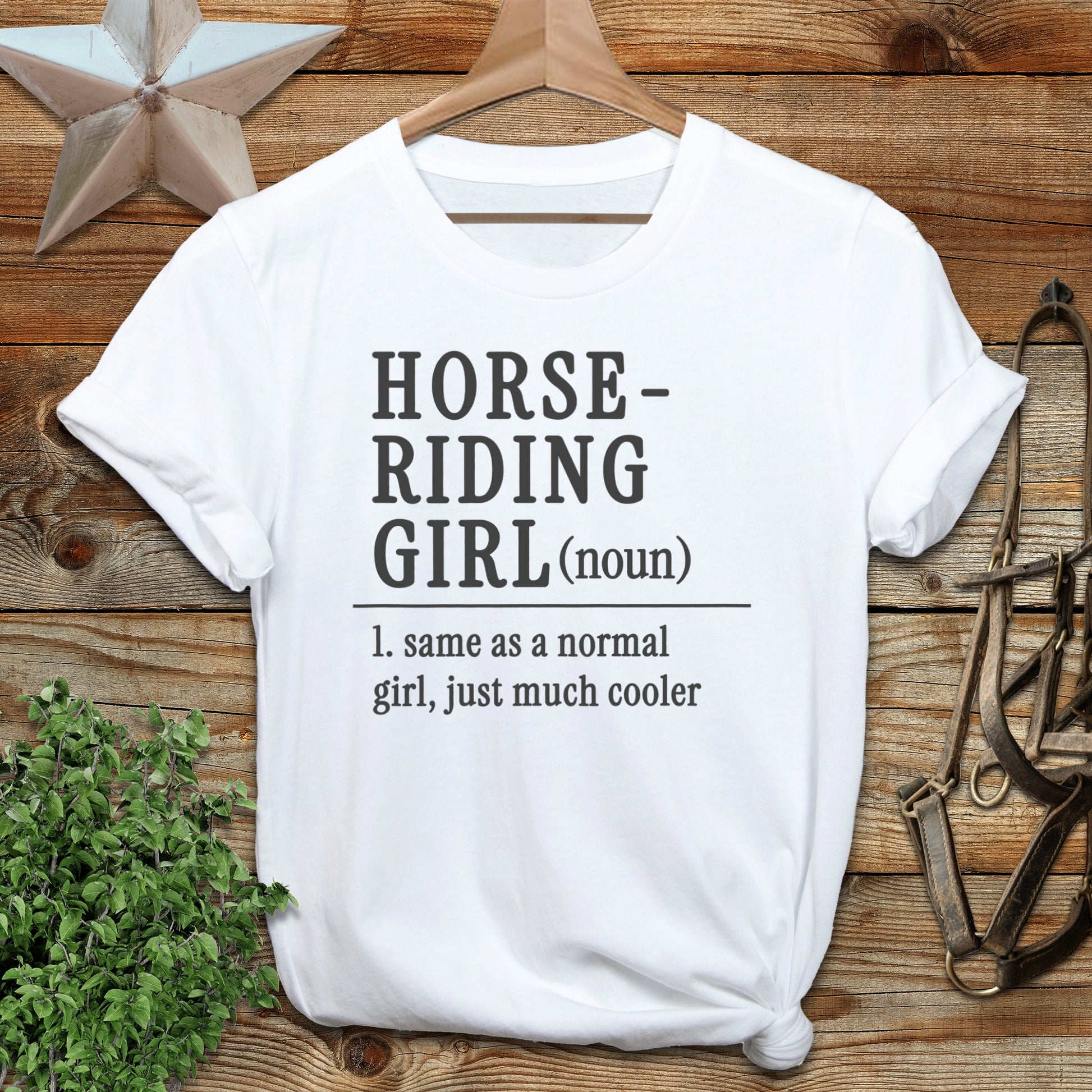 Horse Riding Girl Softstyle Tee