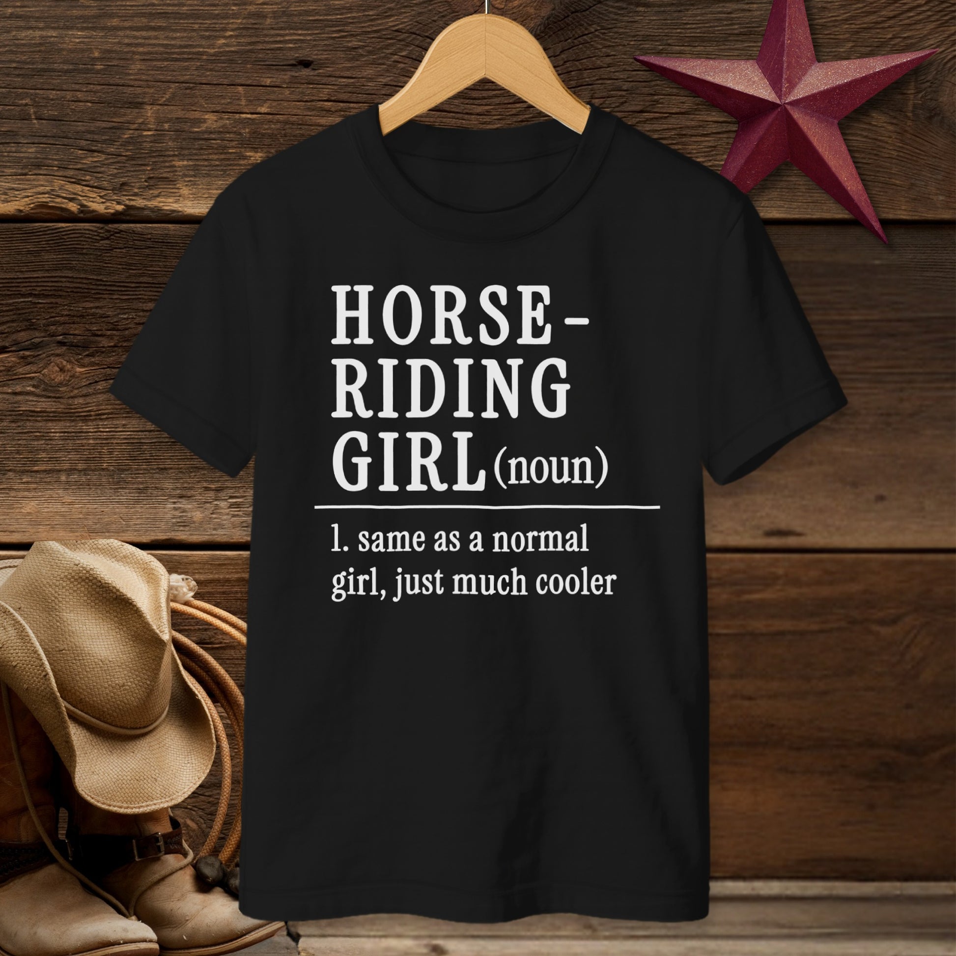 Horse Riding Girl T-Shirt (Youth)