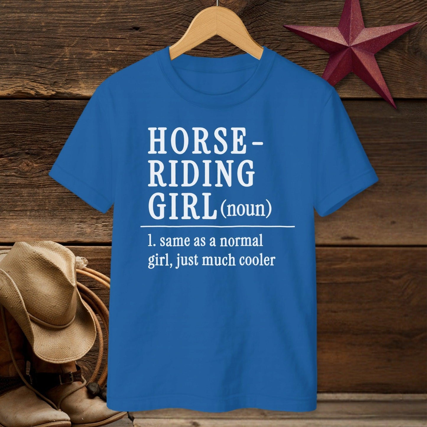 Horse Riding Girl T-Shirt (Youth)