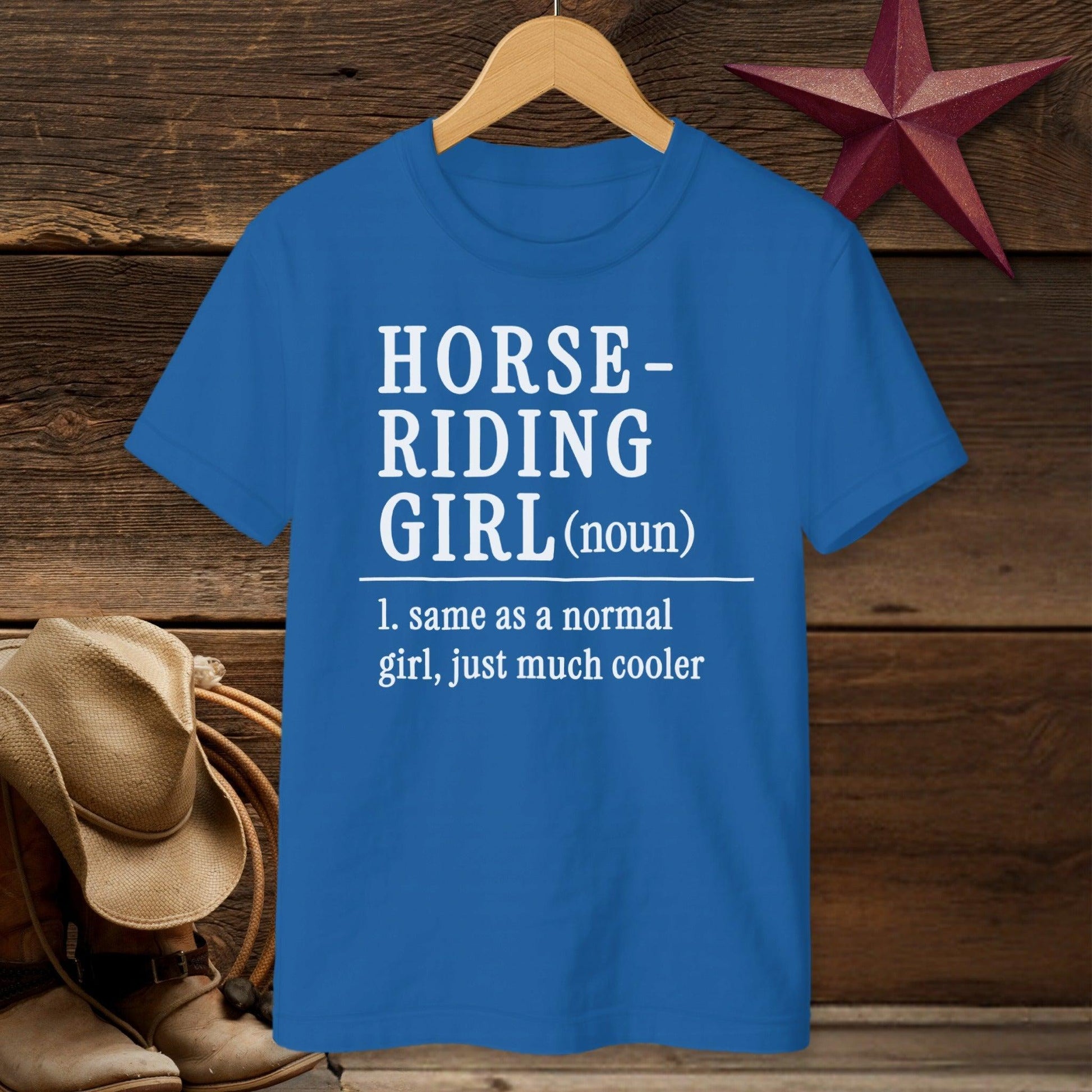 Horse Riding Girl T-Shirt (Youth)